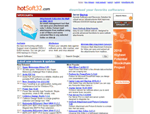 Tablet Screenshot of hotsoft32.com